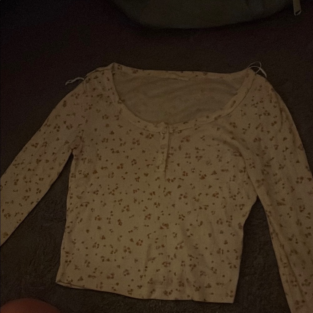 Floral Long Sleeve Top